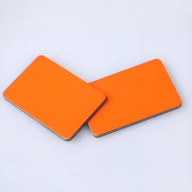 Pomarańczowy aluminiowy panel kompozytowy